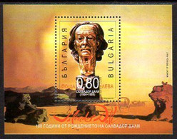 BULGARIA 2004  Salvador Dali Centenary Block MNH / ** .   Michel Block 264 - Ongebruikt