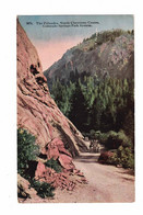 COLRADO SPRINGS, Colorado, USA, The Palisades, North Cheyenne Canyon, Colorado Springs Park Sys. Pre-1920 Postcard - Colorado Springs