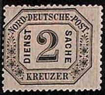 94904 -1e  - GERMANY Norddeutschland  - STAMP  -  Michel  #  Service  7  MH Mint - Nuevos