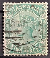 TASMANIA 1870/71 - Canceled - Sc# 48 - 2d - Usados