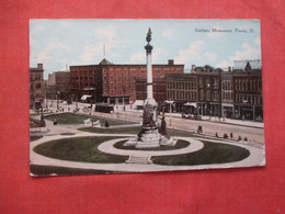 Soldiers Monument    Peoria Illinois     Ref 4568 - Peoria