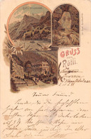 Gruss Vom Rütli - Litho 1898 - Rothstock - Sonstige & Ohne Zuordnung