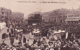 Alpes Maritimes : NICE : Carnaval : La Reine Des Matelots - Grosses Têtes De Marins ( En Blanc Les Filles Du Menuisier ) - Carnaval