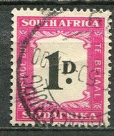 Union Of South Africa Postage Due, Südafrika Portomarken Mi# 35 Gestempelt/used - Timbres-taxe