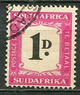 Union Of South Africa Postage Due, Südafrika Portomarken Mi# 35 Gestempelt/used - Segnatasse