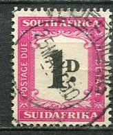 Union Of South Africa Postage Due, Südafrika Portomarken Mi# 35 Gestempelt/used - Strafport