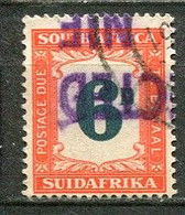 Union Of South Africa Postage Due, Südafrika Portomarken Mi# 38 Gestempelt/used - Impuestos