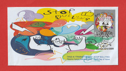 Greece 2020 - Children And Stamps - Stop Bulling / Unofficial FDC Complete Set - Lettres & Documents