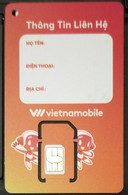 Viet Nam Vietnam Unused 4G GSM SIM CARD Phonecard / Phone Card From Vietnammobile For Collection - Vietnam