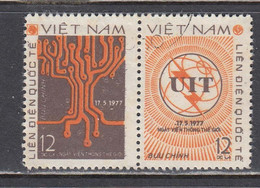 Vietnam 1978 - (2) International Telecommunication Union (UIT), Mi-Nr. 996/97, Used - Vietnam