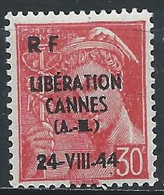 France Libération Cannes Mayer 2 Neuf Sans Charnière - XX - MNH - Libération