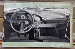 Livret  Instructieboekje CITROEN GS 1976 - Pratique