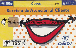 ¡¡OFERTA!! P-335 TARJETA TELEFONICA DE ESPAÑA DE ATENCION AL CLIENTE NUEVA-MINT - Other & Unclassified