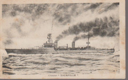 BATEAUX DE GUERRE - TOURVILLE - Guerra