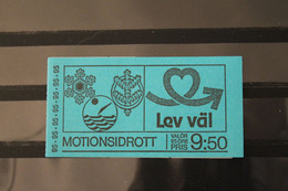 Schweden Markenheft, MH Motionsidrott; 1977, MNH - Non Classés