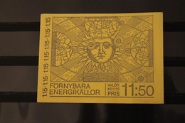 Schweden Markenheft, MH Förnybara Energikällor 1980; MNH - Zonder Classificatie