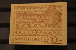 Schweden Markenheft, MH Knypplerska 1976; MNH - Sin Clasificación