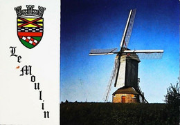 ► MOULIN à VENT -  VILLENEUVE D'ASCQ - Vieux Moulin   1970/80s   (Windmolen Windmill Windmühle) - Villeneuve D'Ascq