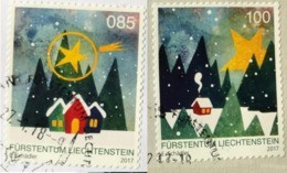 Stamp Of Liechtenstein 2017: Used Christmas Weihnachten Gestempelt Timbre Noel Oblitere - Gebruikt