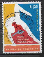 ARGENTINA - 1995 - GIOCHI SPORTIVI PANAMERICANI - GINNASTICA - $1,25 - USATO  (YVERT 1870 - MICHEL 2234) - Oblitérés