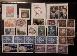 Svezia Sweden Lot Stamps Not Marked 117 Kr + 14 Kr - Altri & Non Classificati