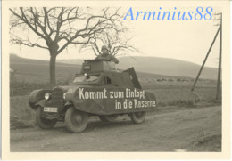 Wehrmacht - Panzerjäger-Ersatz-Abteilung 9 - Tag Der Wehrmacht, Büdingen - Taktisches Zeichen Der Panzerjäger - Oorlog, Militair
