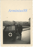 Wehrmacht - Panzerjäger-Ersatz-Abteilung 9 - Krüger-Kaserne, Büdingen - Krankenwagen - Oorlog, Militair
