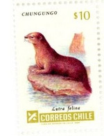 CHILI: FAUNE Loutre. Chungungo (émis En 1985) Neuf Sans Charnière. MNH - Rongeurs