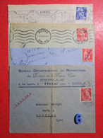 LETTRES Anciennes Avec TIMBRE Divers FRANCE - Années Divers 1900/1960 - - Other & Unclassified