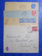 LETTRES Anciennes Avec TIMBRE Divers FRANCE - Années Divers 1900/1960 - - Other & Unclassified