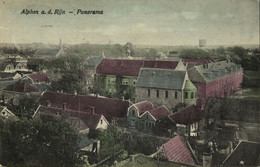 Nederland, ALPHEN A/d RIJN, Panorama (1930s) Ansichtkaart - Alphen A/d Rijn