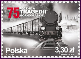 Poland 2020 75th Anniversary Of The Upper Silesian Tragedy  The Railway Track MNH** - Other & Unclassified