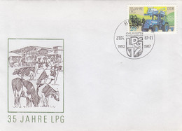 GERMANY DDR FDC 3090 - Agriculture
