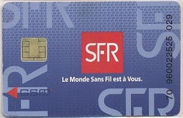 FRANCE GSM Card  : FRA21 SFR Full Iso Gsm (chip Type 2) MINT - Voorafbetaalde Kaarten: Gsm