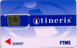 FRANCE GSM Card  : FRA04 ITINERIS FTMS Blue MINT - Mobicartes: Móviles/SIM)