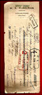 Pays Bas Hollande Mandat W. A. Pijselman Négociant Leeuwarden 30-09-1931 Pour Mr J. Ribard Alès ... ((*_*)) ... Rare !! - Paesi Bassi