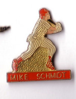 SP455  Pin's Baseball Base Ball USA Joueur MIKE SCHMIDT Achat Immédiat - Baseball