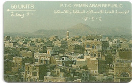 YEMEN : 09 50u GPT City View Of SANA)A USED - Yemen