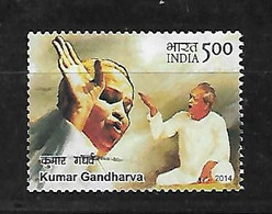 INDIA 2014 MUSICIAN KUMAR GANDHARVA - Oblitérés