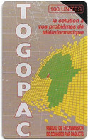 TOGO : 15 100u TOGOPAC CHIP On Reverse USED - Togo