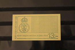 Schweden Markenheft, MH Freimarke 1,30 K; 1978; MNH - Non Classificati