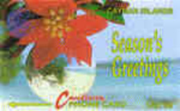 CAYMAN : 004A CI$7.50 Seasons Greetings 1992 USED - Kaimaninseln (Cayman I.)