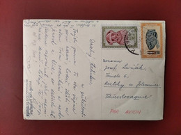 EX-PR-21-40 OPEN LETTER  FROM RWANDA TO CZECHOSLOVAKIA. - Used Stamps