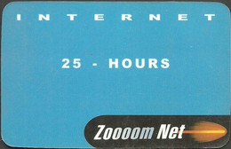 PREPAY-PHONE-INTERNET : ZON02 Zoooom Net 25 - HOURS Blue MINT - Pakistán