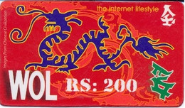 PREPAY-PHONE-INTERNET : WOL98 Rs.200 WOL Red The Internet Lifestyle USED - Pakistán