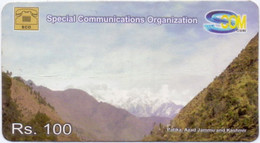 PREPAID : RSC01 Rs.100 Scom Patika Azad Jammu And Kashmir USED Exp: - Pakistan