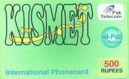 PREPAID : RKI02A 500 Rupees KISMET Green (carton) USED - Pakistan