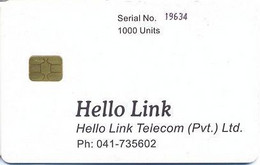 WHITE TRIAL : WHL09 Serial No.(ctrl) 1000 Units Hello Link / COMCEPT USED - Pakistan