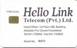 WHITE TRIAL : WHL07 1000 Units Hello Link Telecom (Pvt.) Ltd. 3 Lines USED - Pakistan