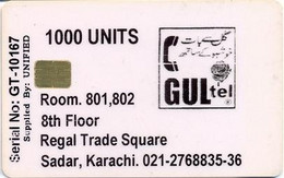 WHITE TRIAL : WGU05 Gul Tel 1000 Units Serial Nr (large) USED - Pakistan